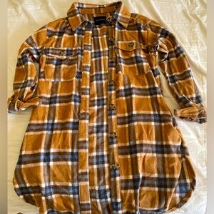 Oversized flannel